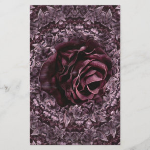 Papelaria Mandala de Rosa
