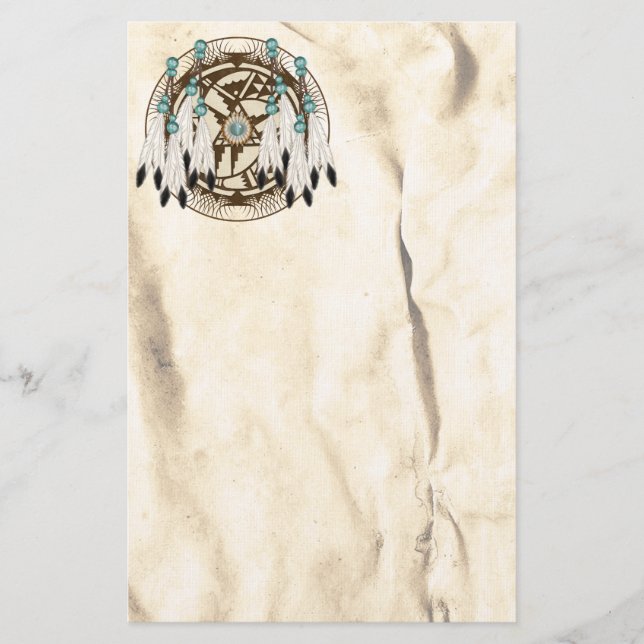 Papelaria Mandala - Native American Stationery (Frente)