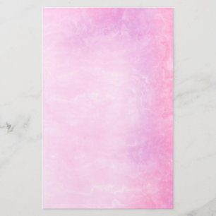Papelaria Mão Pintada - Mão de Mármore Rosa Elegante