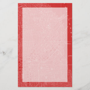 Papelaria Mapa gráfico de São Francisco