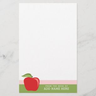 Papelaria Máquina de Ensino Personalizada da Apple com Apple