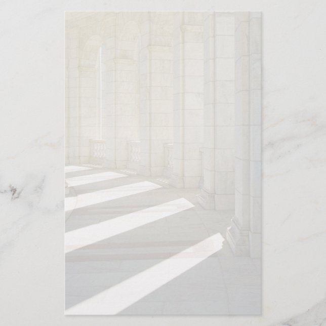 Papelaria Marble Columns (Frente)
