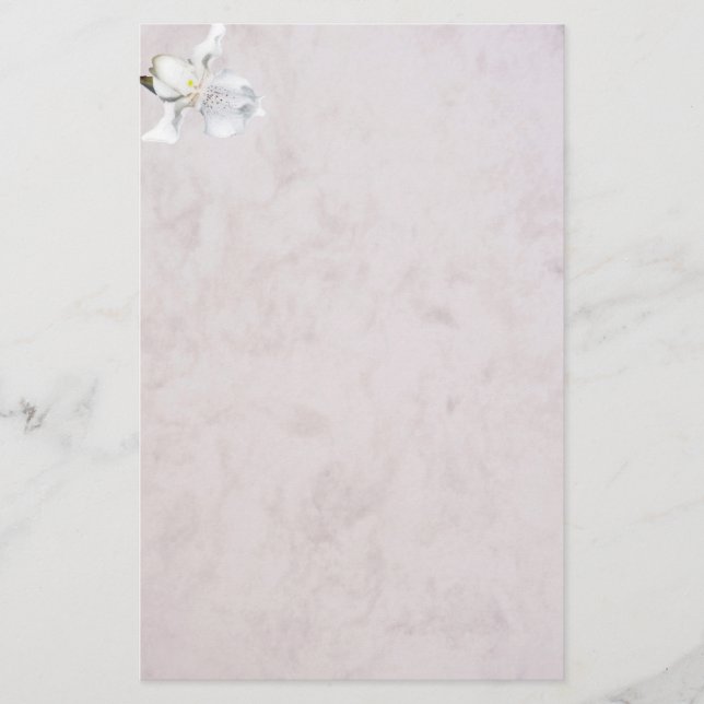 Papelaria marbled stationery orchid (Frente)