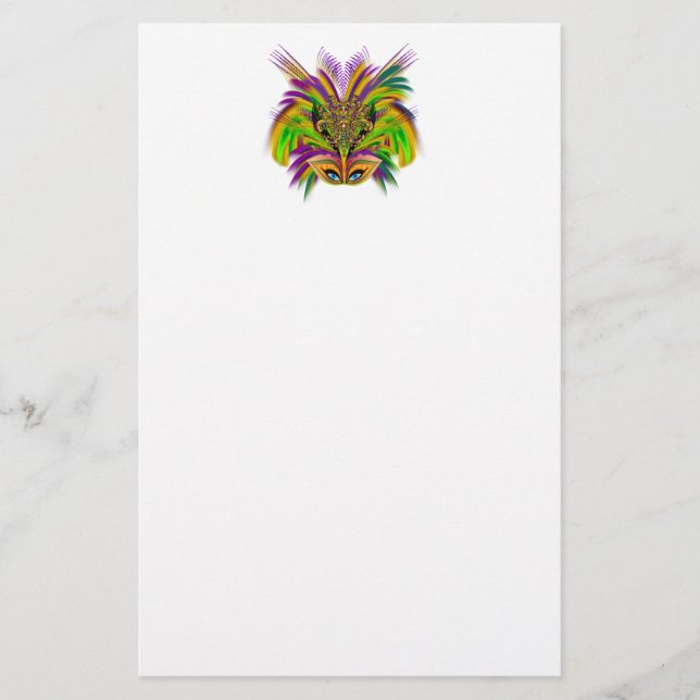 Papelaria Mardi-Gras-Mask-The-Queen-V-3 (Frente)