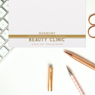 Papelaria Marrom Dourado Corporativa e Profissiona