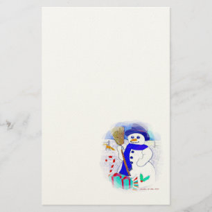 Papelaria Meadow Snowman