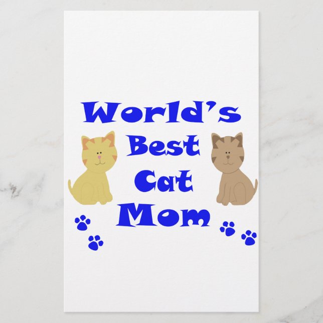 Papelaria Melhor Mãe Gato do Mundo (Frente)