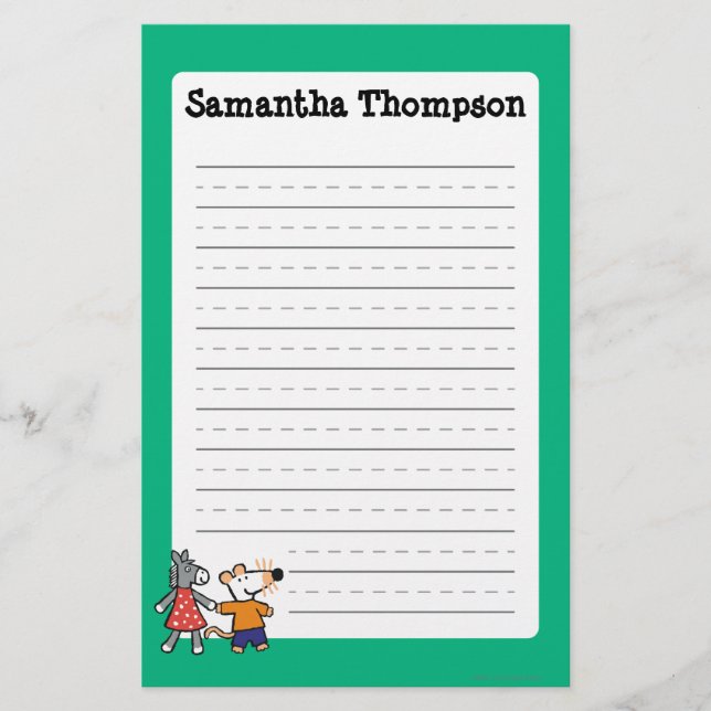 Papelaria Melhores amigos Maisy e mãos Dotty da posse (Frente)