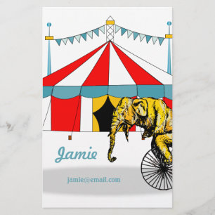 Papelaria Memória do Circo em Memória dos Elefantes do Circo