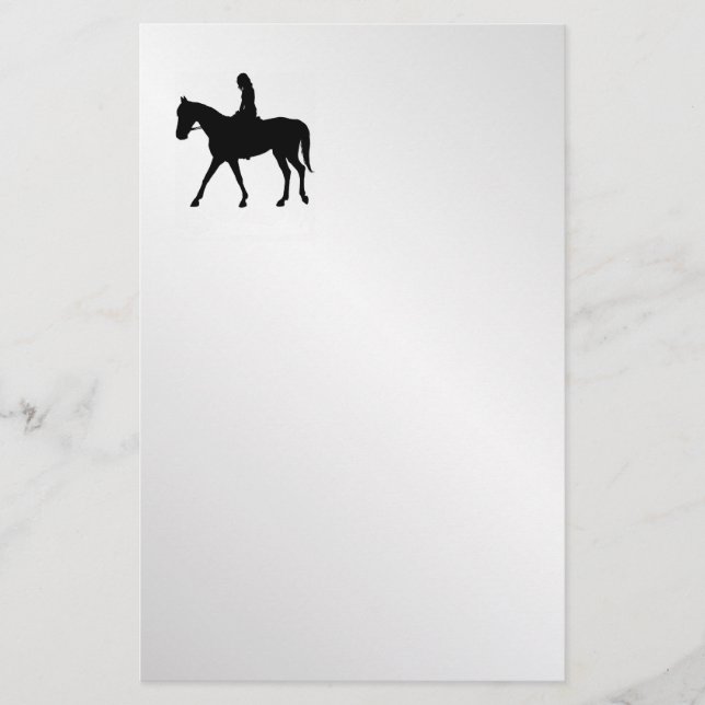 Papelaria Menina a Cavalo (Frente)