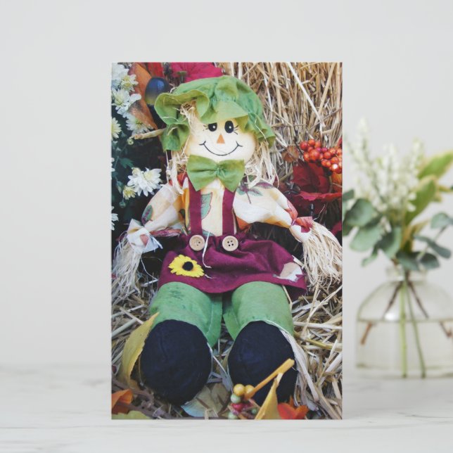 Papelaria Menina Scarecrow (Em pé/Frente)