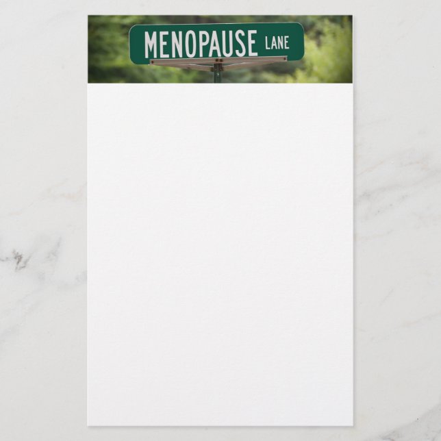 Papelaria Menopause Lane - Sinal de boa risada (Frente)