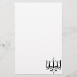 Papelaria Menorah e estrela