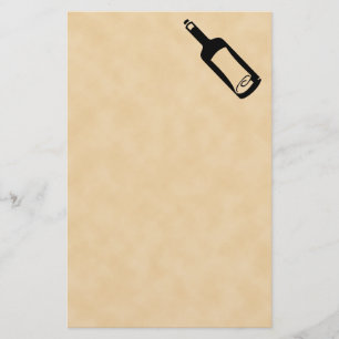 Papelaria Mensagem em uma garrafa