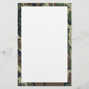 Papelaria Mensagem sobre Camo