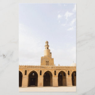 Papelaria mesquita ibn tulun no Cairo, Egito