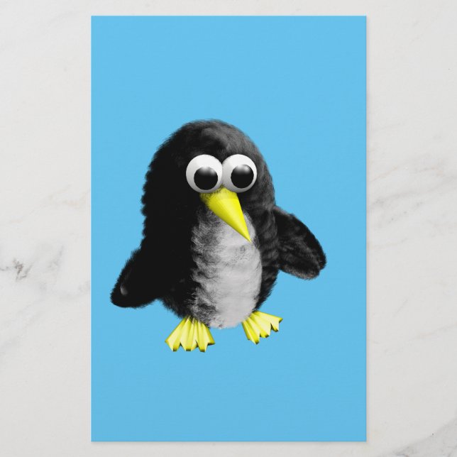Papelaria Meu amigo o pinguim (Frente)
