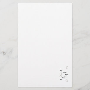 Papelaria Meu Cavalo Passa Por Todo Meu Papel De Carta