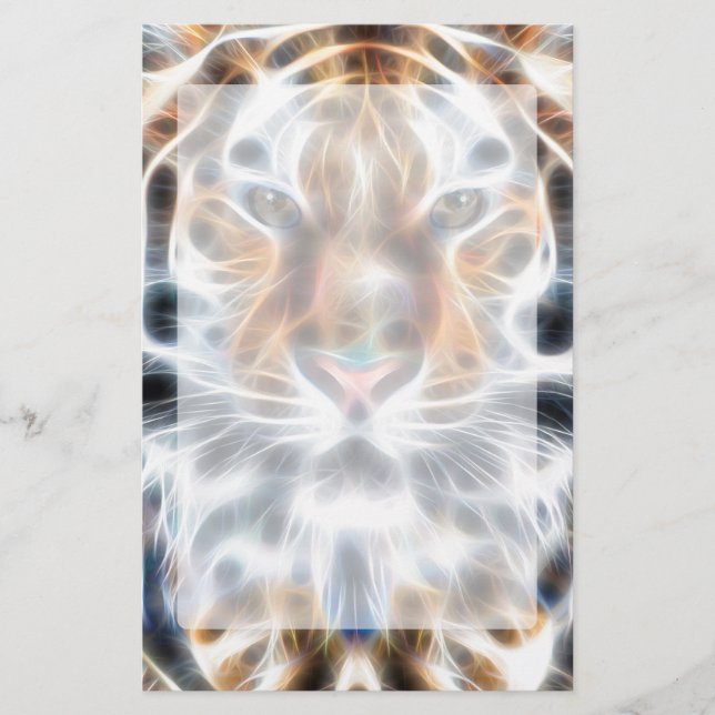 Papelaria Meu Gato Está Agindo Energia Tigre Selvagem (Frente)