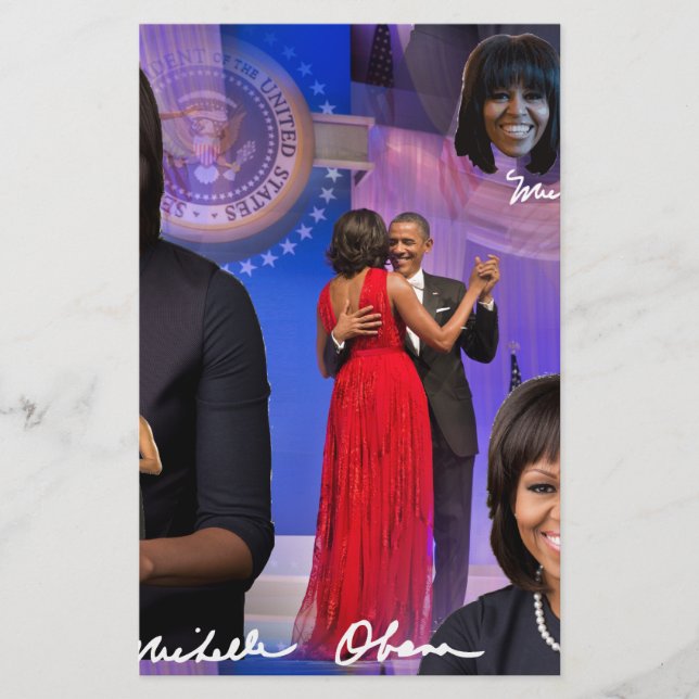 Papelaria Michelle Obama (Frente)