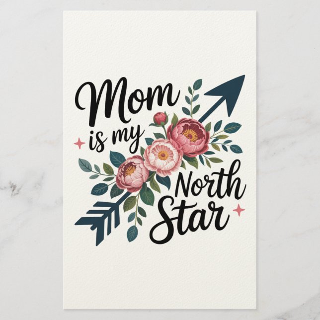 Papelaria Minha Mãe é Minha Estrela Guia (Frente)