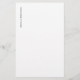 Papelaria Minimalista Profissional Moderno Simples
