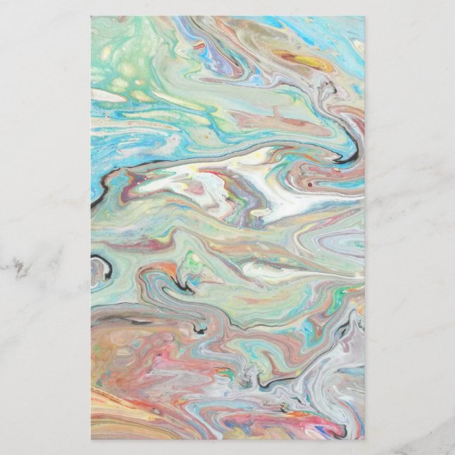 Papelaria Minty Puddle (Frente)