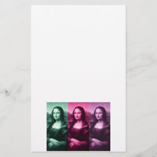 Papelaria Mona Lisa Green Pink Purple