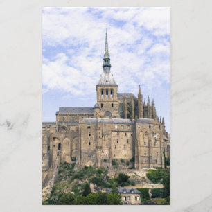 Papelaria Mont Santo Michel Normandy França Ilha Abbey