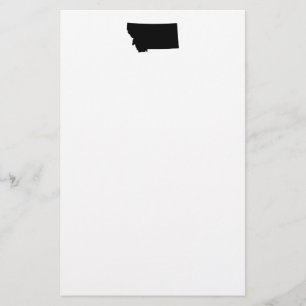 Papelaria Montana em preto e branco