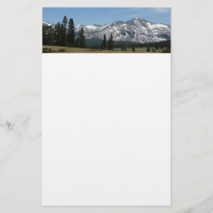 Papelaria Montanhas Sierra Nevada I a partir de Yosemite