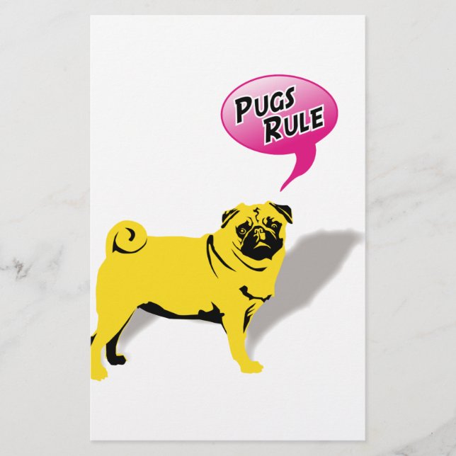 Papelaria Mops Fiel (Frente)