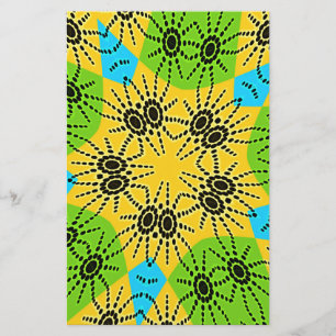 Papelaria Motif tradicional de aranha inspirada na África el