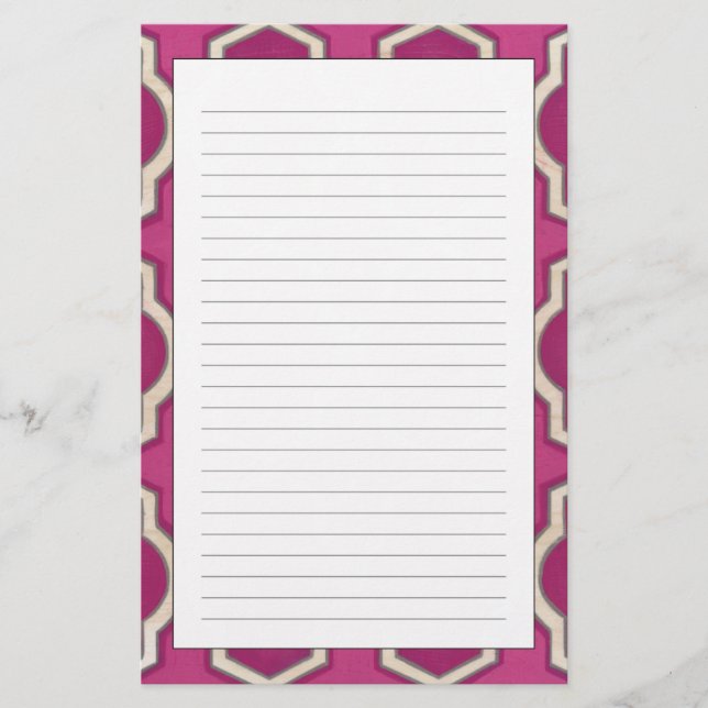 Papelaria Motivos de mercado II (Frente)