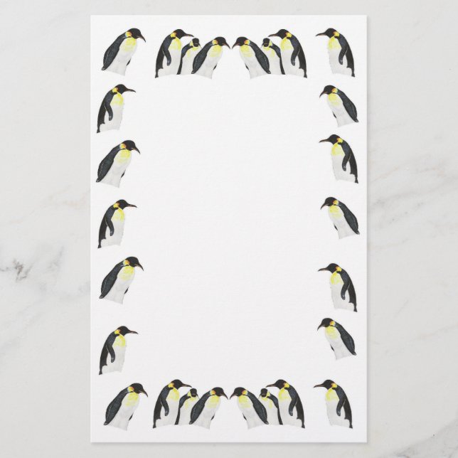 Papelaria Muitos pinguins (Frente)