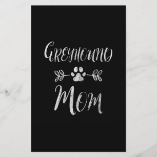 Papelaria Mulheres Greyhound Mãe Camisa Filha Italiana Grey