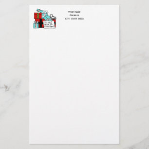 Papelaria Não Abrir até o Natal apresentar Natal