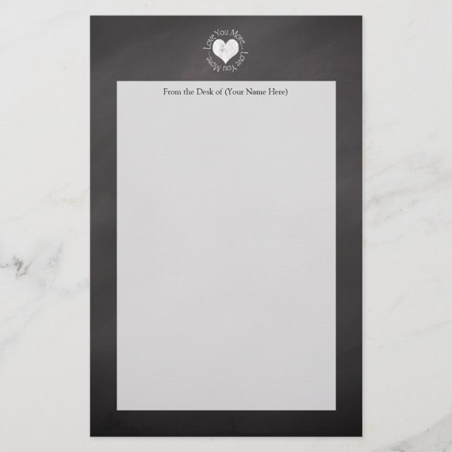 Papelaria Não, eu te amo mais (Frente)