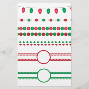Papelaria Natal borda imagens feriadas
