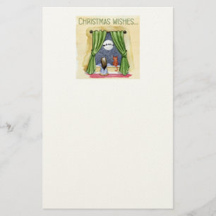 Papelaria Natal Deseja Uma Criança Bonita E Gatinhos De Nata