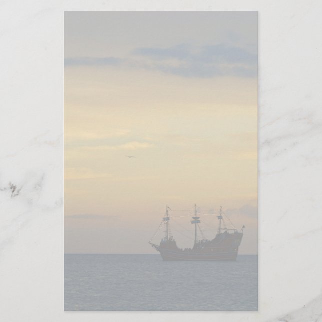 Papelaria Navio de pirata (Frente)