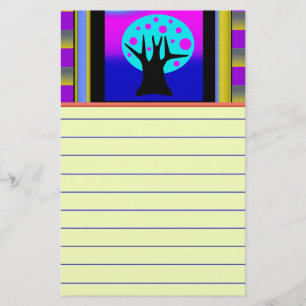 Papelaria Neon Tree Letterhead