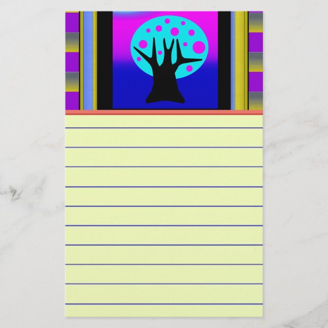 Papelaria Neon Tree Letterhead (Frente)