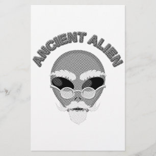 Papelaria Newsprint de Alienígena Antiga