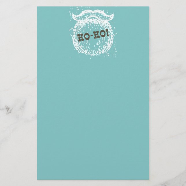 Papelaria Noel de Papais noeis de Natal Ho-Ho (Frente)