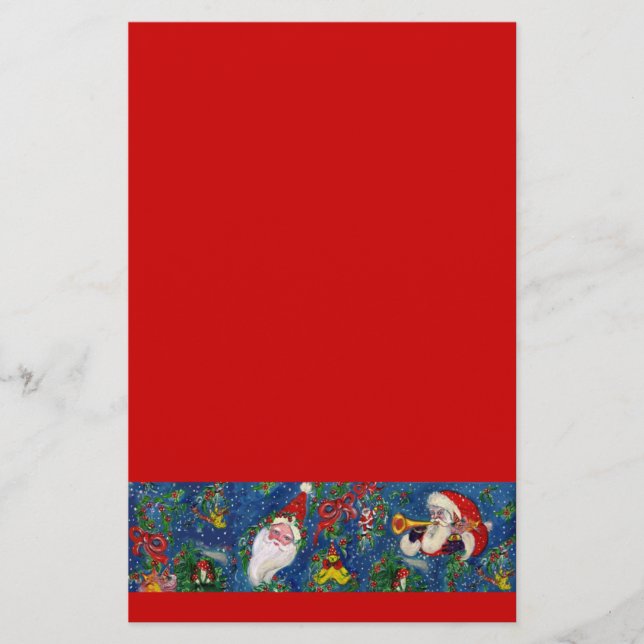 PAPELARIA NOITE DE NATAL MUSICAL / PAPAIS NOEIS COM BRINQUED (Frente)