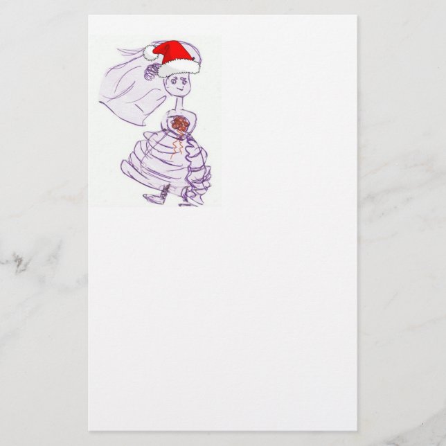Papelaria Noiva de Natal (Frente)