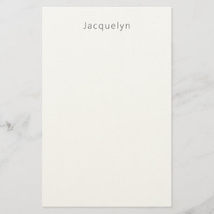 Papelaria Nome Moderno Elegante Simples Profissional Minimal