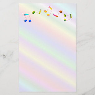 Papelaria Notas da música