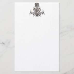 Papelaria Notepads de Coleção Versailles Chandelier